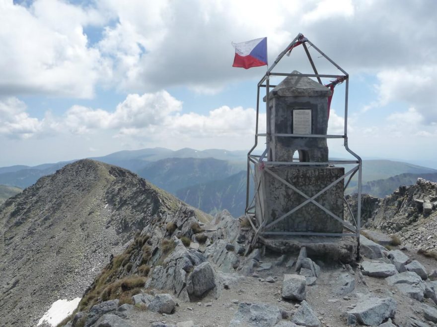Musala v pohoří Rila, nejvyšší vrchol Bulharska i celého Balkánu