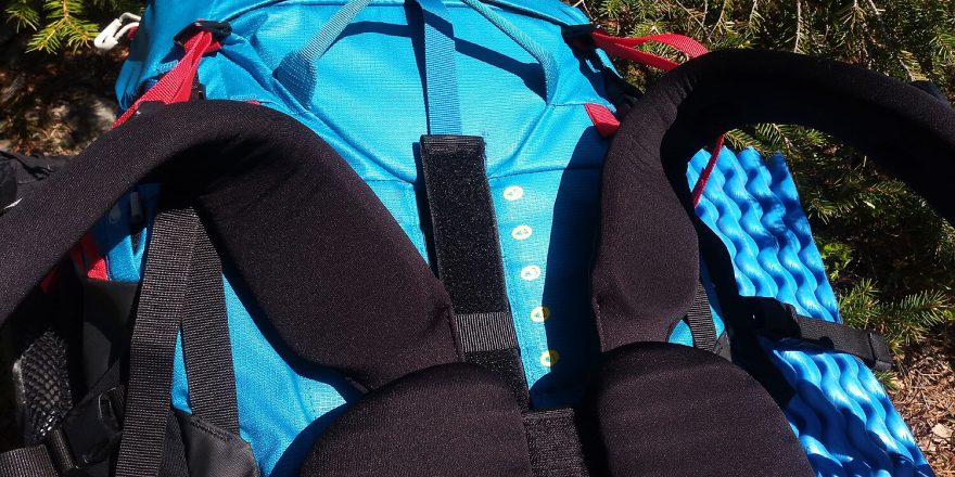 Nastavení délky zad u batohu Boll Quantum 60 – 80 RF je velmi jednoduché