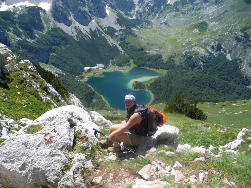 Výhledy na Trnovačko jezero, Bosanski Maglič, Bosna a Hercegovina, Balkán