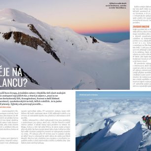 Téma Světa outdooru 2/2020: Co se dějej na Mont Blancu?