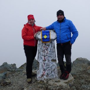 Vrchol Gjeravice, Djeravica, Prokletije, Kosovo, Balkán