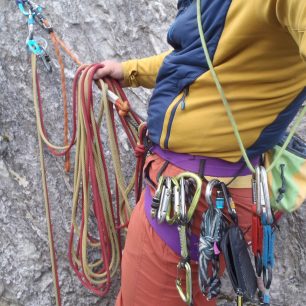 Testování při lezení po vlastním - Singing Rock ROCKET