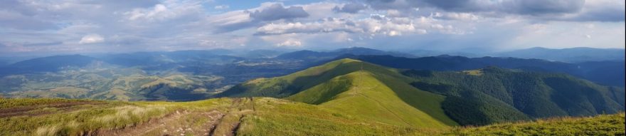 Kyčera (1257), polonina Boržava, Karpaty, Ukrajina