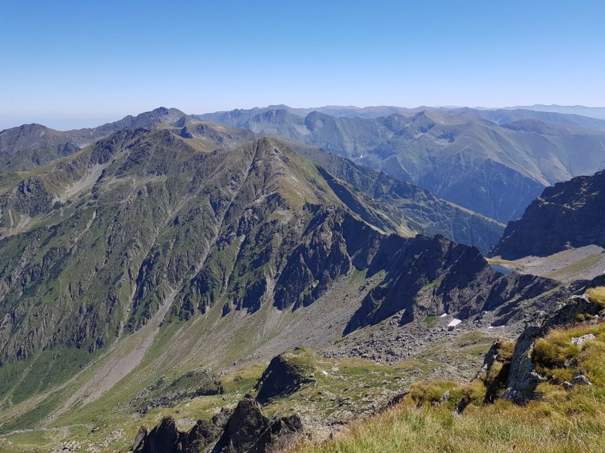 Výhledy z Negoiu, Fagaraš, Rumunsko