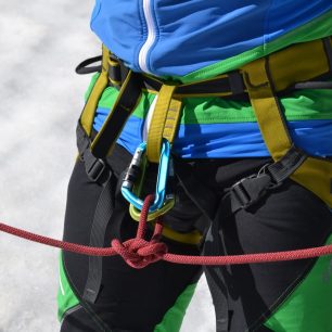 Alpský motýlek a dvě šroubovací karabiny