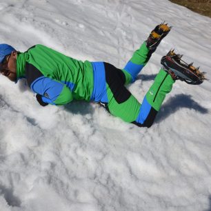 Naučte se brzdit cepínem za všech okolností a hlavně automaticky a rychle