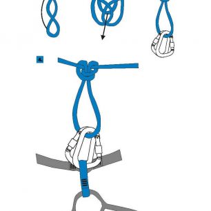Alpský motýlek - navázání na ledovec