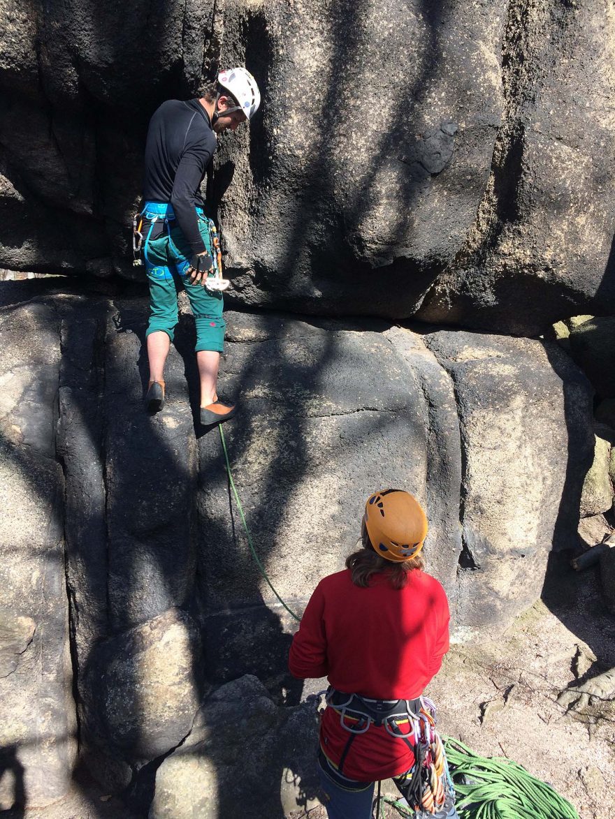 Testování lana Edelrid Swift Protect Pro Dry 8.9 - 6