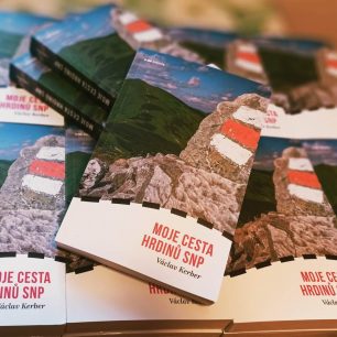 Cestopisná knížka od Václava Kerbera o dálkovém přechodu turistické trasy Cesta hrdinov SNP jdoucí napříč celým Slovenskem.
