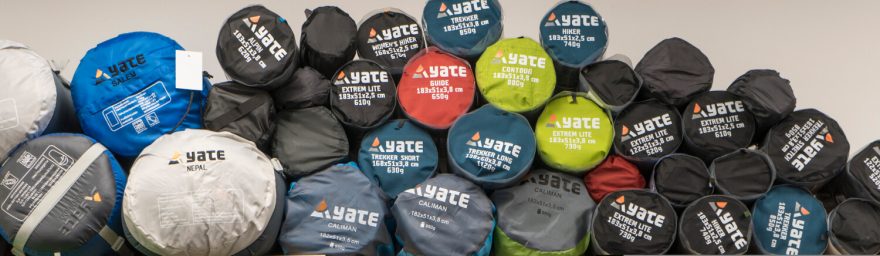Yate je již od roku 1991 výrobce outdoorového vybavení, produktů pro jógu a fitness, terčovnic pro lukostřelbu a pomůcek pro výuku a trénink plavání.