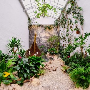 Výstavní zámek Herrenchiemsee, Chiemsee, Německo