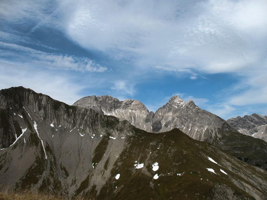 Strahlkopf, Ramstallspitze a Grosser Krottenkopf, Allgäuerské Alpy