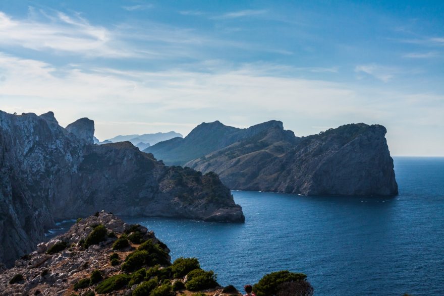 Dramatické scenerie na nejsevernějším výběku Mallorky - Cap de Formentor.