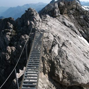 Heilbronner Weg - most na Steinschartenkopf