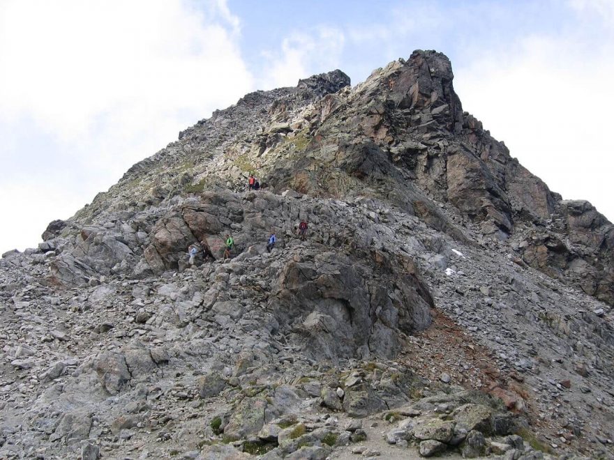 Westliche Plattenspitze, Silvretta, Alpy