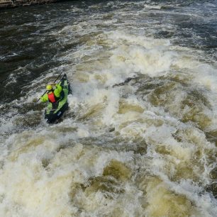 Rush jsme vytáhli i na vodu vyšší obtížnosti, než je určen