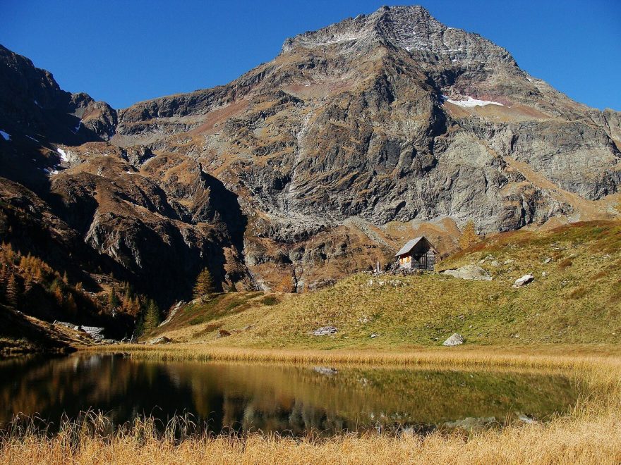 Hochgolling, Schladmingské Taury, Rakousko.