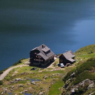 Ignaz Mattis Hütte, Schladmingské Taury, rakouské Alpy