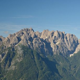 Sandspitze z chaty Anna-Schutzhaus, Lienzské Dolomity