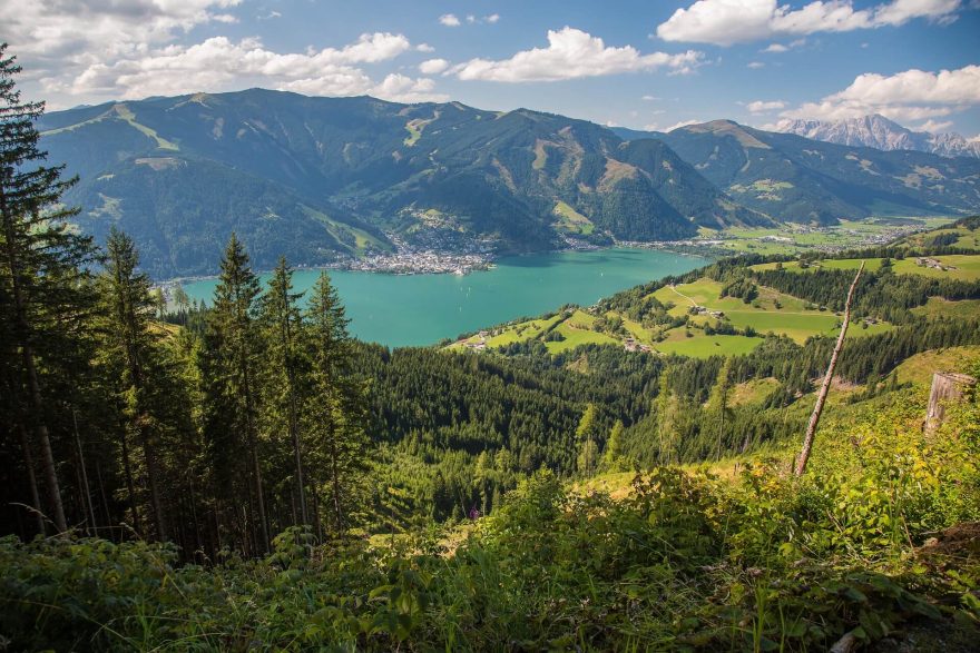 Zellersee, Zell am See, Kitzbühelské Alpy