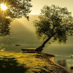 Korutanská jezera jsou oázou klidu.