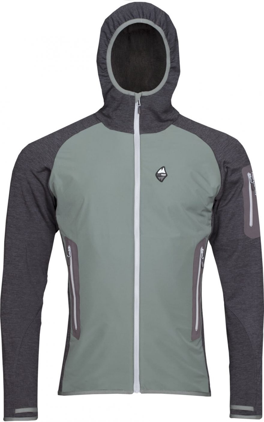 High Point Merino Alpha Hoody Jacket _laurel khaki_antracit