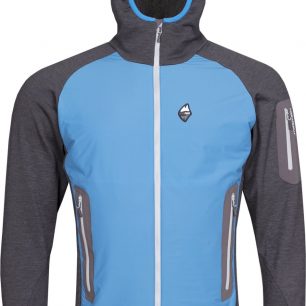 Merino Alpha Hoody Jacket swedish blue/antracit