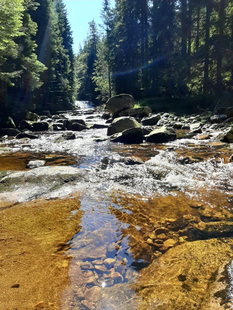 řeka Mumlava, Krkonoše