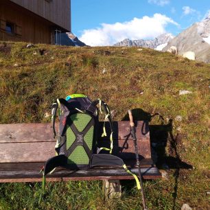 Nabaleno na pětidenní přechod pohoří Stubai - CAMP M45