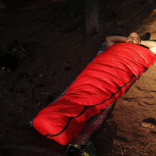 Spacák KWAK Kuňka K185 má dostatečnou teplotní rezervu pro třísezónní spaní