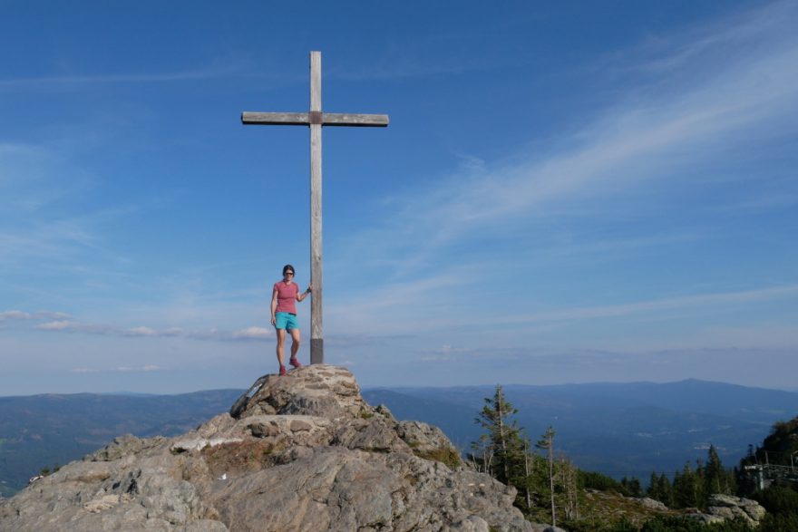 Trek přes 12 tisícovek v Bavorském lese