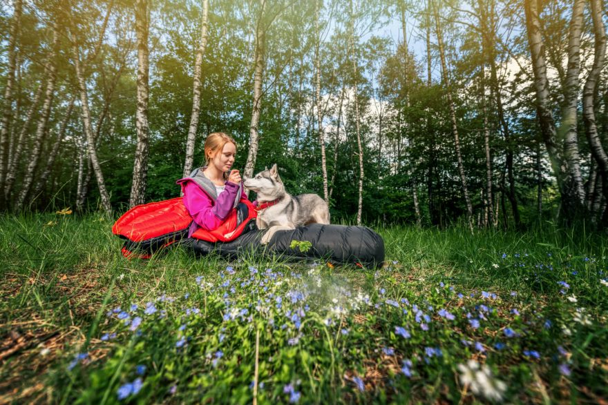 České spacáky Kwak jsou plněny českým husím prachovým peřím.