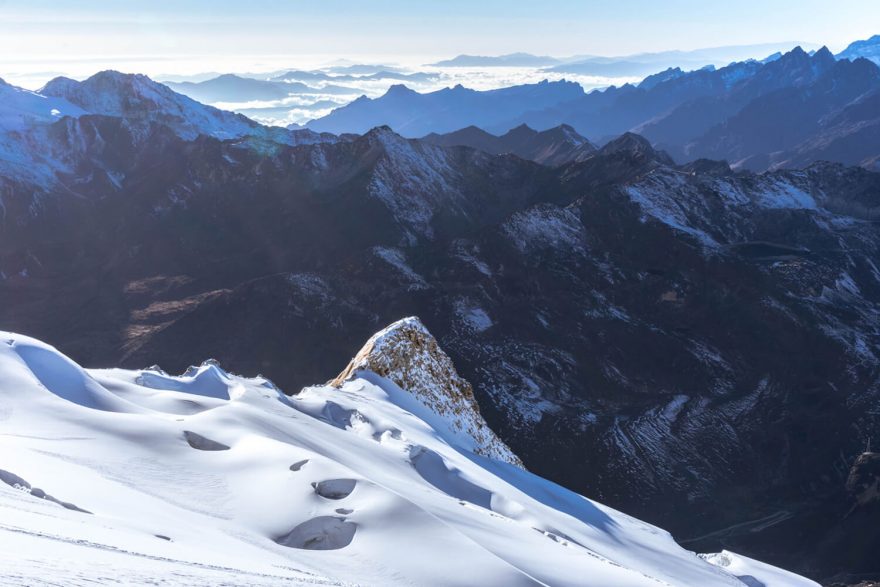 Výstup na Huayna Potosí (6 088 m), Bolívie