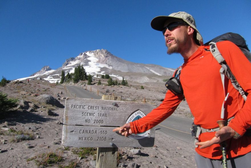 Petr Kosek na Pacifické hřebenovce.