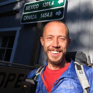 Petr Kosek na Pacifické hřebenovce.