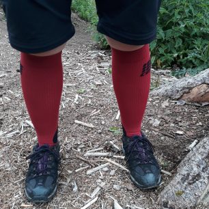 Podkolenky CEP Hiking Merino Compression Socks