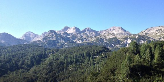 Výstup na vrchol Tolminski Kuk