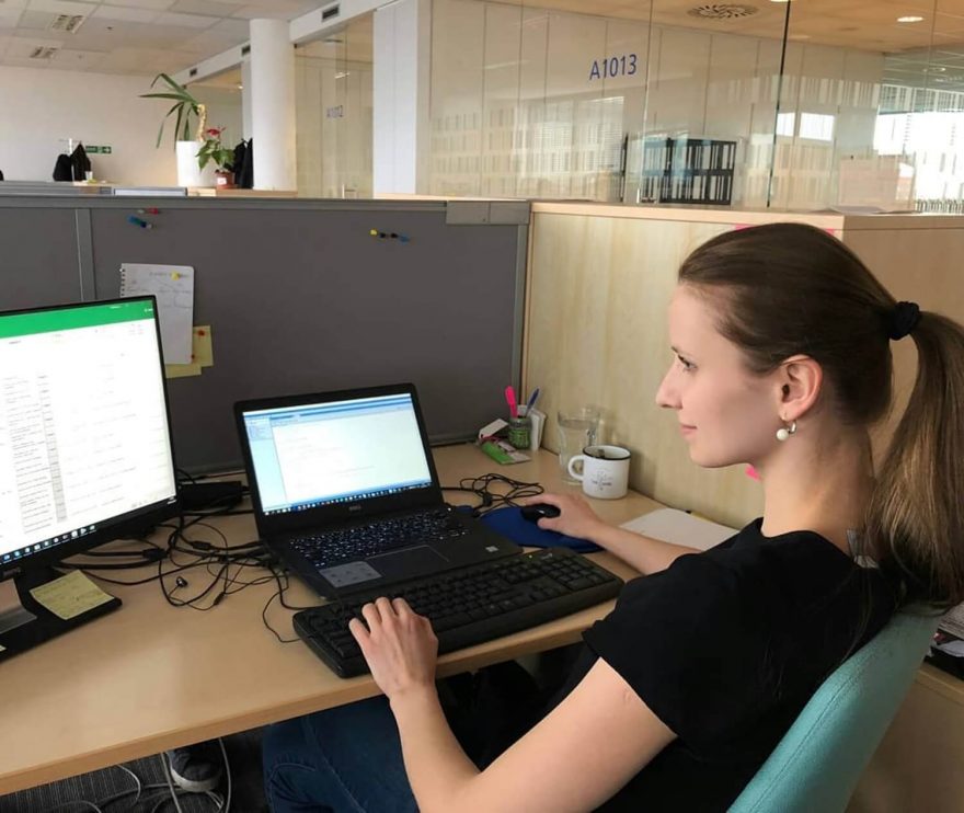 Lucka Hrozová pracuje v IT oboru