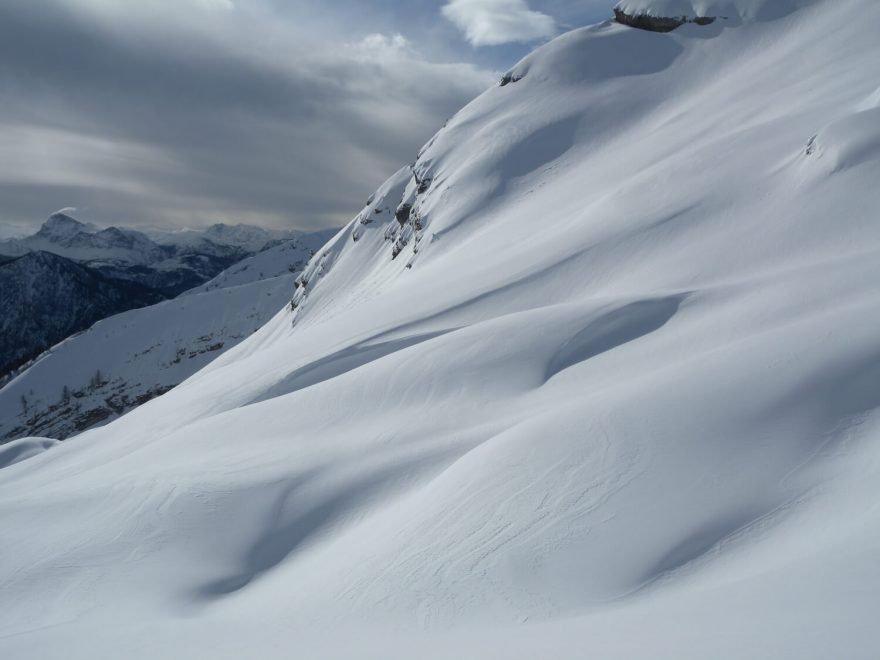 Východní svah Hochstadl