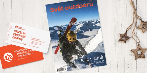 Darujte předplatné časopisu Svět outdooru pod stromeček!