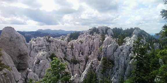 Přechod přes Bijele a Samarske stijene