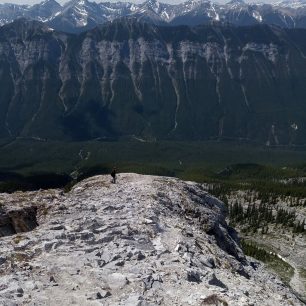 Nebezpečný úsek, Výstup na Mount Rundle v kanadských Rockies