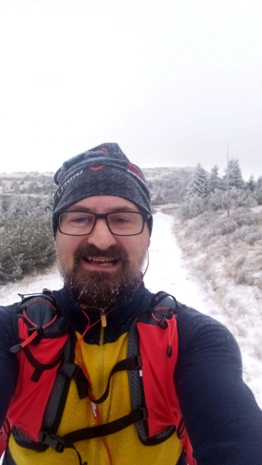 Triko bylo testováno i na klasickém krkonošském běžeckém okruhu OKOLO KOTLE