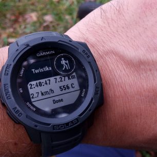 Rychlý přehled aktivity - GARMIN Instinct Solar