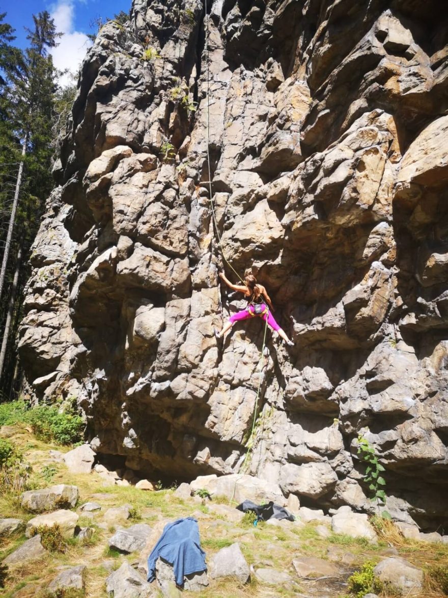 Na Vysočinu se vypravte za lezením