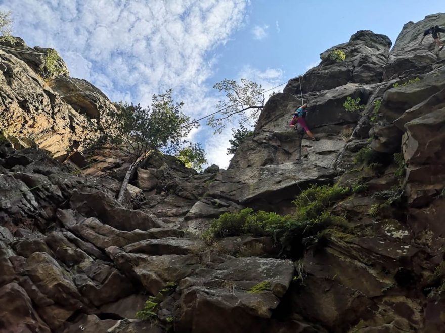 Na Vysočinu se vypravte za lezením