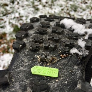 Graphene Grip na podešvi bot Inov-8 Roclite Pro G 400 GTX.