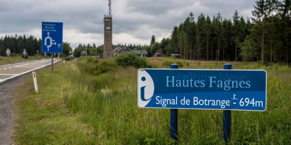 Cyklovýšlap na Signal de Botrange, nejvyšší horu Belgie