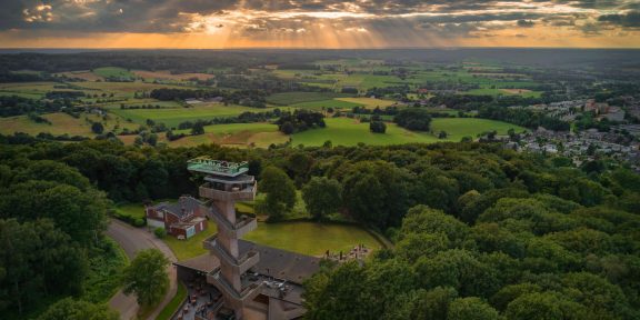 Cyklovýšlap na Vaalserberg, nejvyšší horu Nizozemí