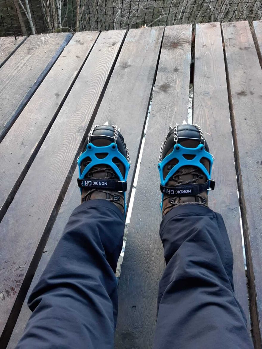 Řetízkové nesmeky s hroty Monster Nordic grip